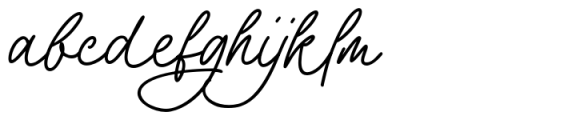 The Philosopher Script Regular Font LOWERCASE