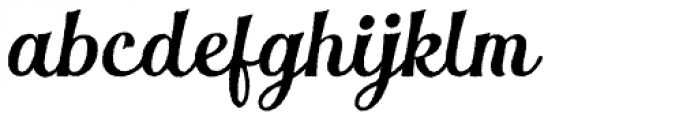 The Pincher Brothers Script RGH Font LOWERCASE