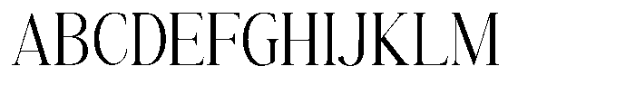 The Positive Sailing Condensed Font UPPERCASE