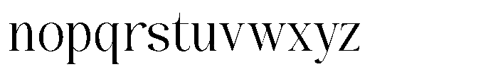 The Positive Sailing Condensed Font LOWERCASE