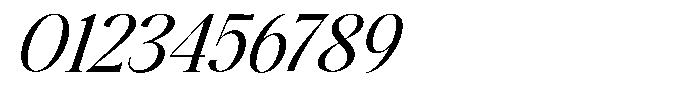 The Positive Sailing Expanded Italic Narrow Font OTHER CHARS