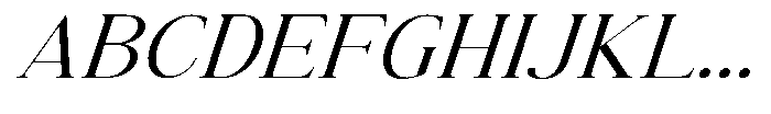 The Positive Sailing Expanded Italic Narrow Font UPPERCASE