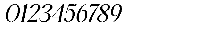 The Positive Sailing Expanded Oblique Narrow Font OTHER CHARS