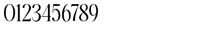 The Positive Sailing Narrow Font OTHER CHARS