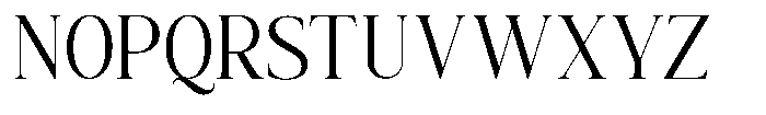 The Positive Sailing Narrow Font UPPERCASE