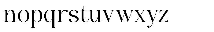 The Positive Sailing Narrow Font LOWERCASE