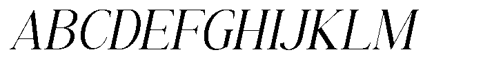 The Positive Sailing Oblique Narrow Font