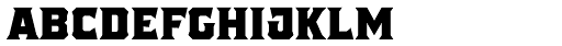 The Pretender Medium Serif Font UPPERCASE
