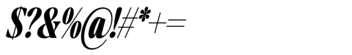 The Qualified Black Condensed Italic Font OTHER CHARS