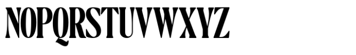 The Qualified Black Condensed Font UPPERCASE