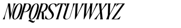 The Qualified Black Italic Variable Font UPPERCASE