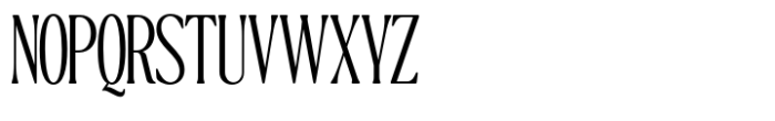 The Qualified Extra Light Condensed Font UPPERCASE