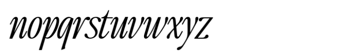 The Qualified Extra Light Italic Font LOWERCASE
