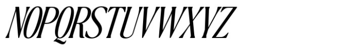 The Qualified Light Italic Font UPPERCASE