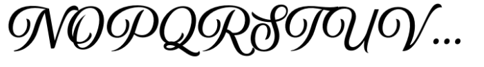 The Rachery Font UPPERCASE