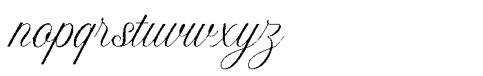 The Rautine Font LOWERCASE