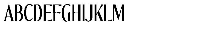 The Reading Wogue Condensed Font UPPERCASE