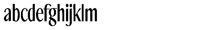 The Reading Wogue Condensed FONT