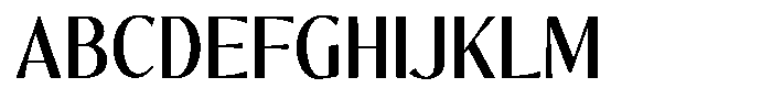 The Reading Wogue Expanded Font UPPERCASE