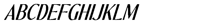 The Reading Wogue Italic Font UPPERCASE