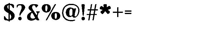 The Redlane Font OTHER CHARS
