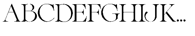 The Regals Bold Font UPPERCASE