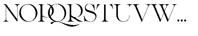 The Regals Bold Font UPPERCASE