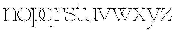 The Regals Regular Font LOWERCASE