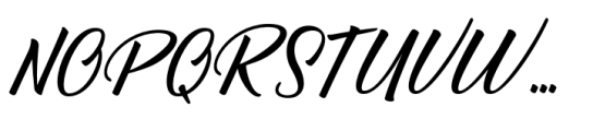 The Rinden Font UPPERCASE