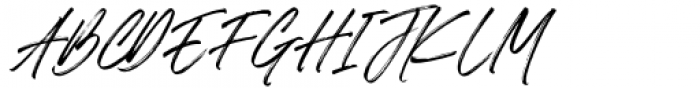 The Roletta Alternate Slant Font UPPERCASE