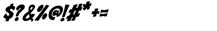 The Rolling Stones Rolling Stones Slant Regular Font OTHER CHARS