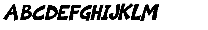The Rolling Stones Rolling Stones Slant Regular Font UPPERCASE