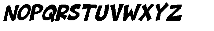 The Rolling Stones Rolling Stones Slant Regular Font UPPERCASE