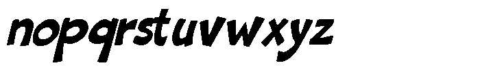 The Rolling Stones Rolling Stones Slant Regular Font LOWERCASE