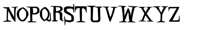 The Rosario Club Font UPPERCASE