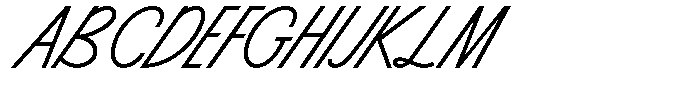 The Rowling Show Font UPPERCASE
