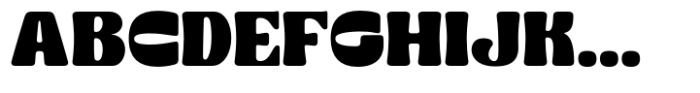 The Rufly Font UPPERCASE