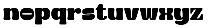 The Rufly Font LOWERCASE
