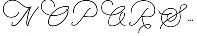The Saily Regular Font UPPERCASE