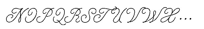 The Salty Monday Script Font UPPERCASE