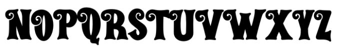 The Sansta Regular Font UPPERCASE