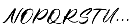 The Santhy Regular Font UPPERCASE
