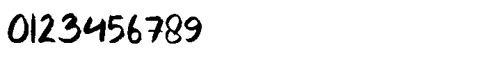 The Scrumble Handwritten Font OTHER CHARS