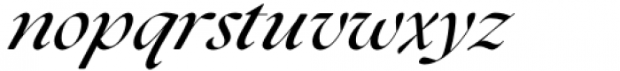 The Seasons Bold Italic Font LOWERCASE