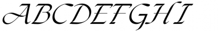 The Seasons Italic Font UPPERCASE