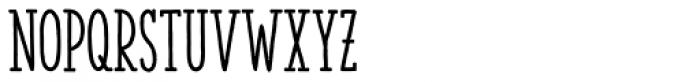 The Serif Hand Black Font LOWERCASE