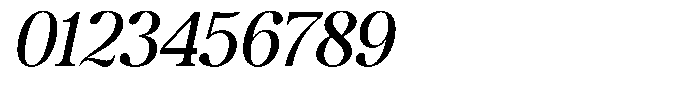 The Serifon Editorial Italic Font OTHER CHARS