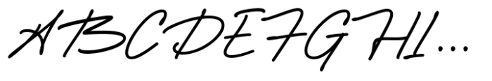 The Shensie Font UPPERCASE