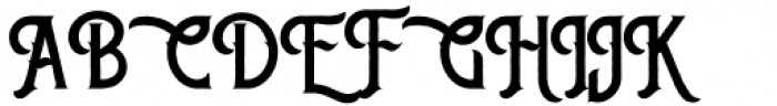 The Sherloks Regular Font UPPERCASE