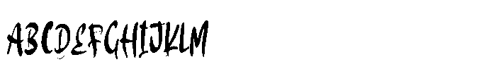 The Smoqite Font UPPERCASE